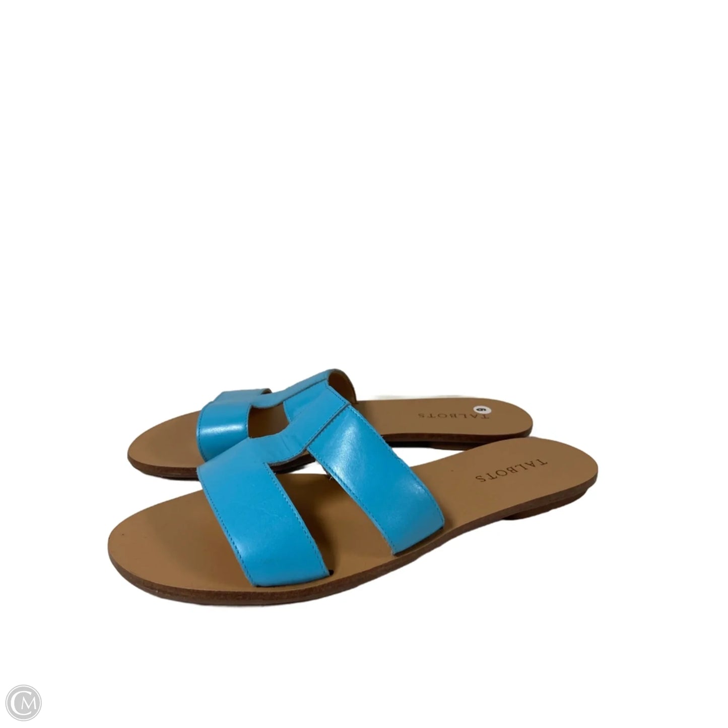 Sandals Flats By Talbots In Blue, Size: 9