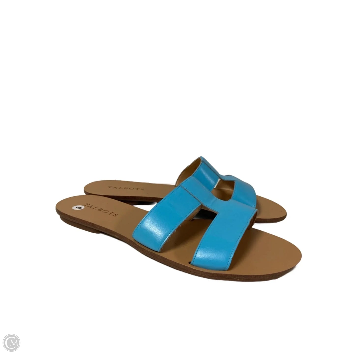 Sandals Flats By Talbots In Blue, Size: 9