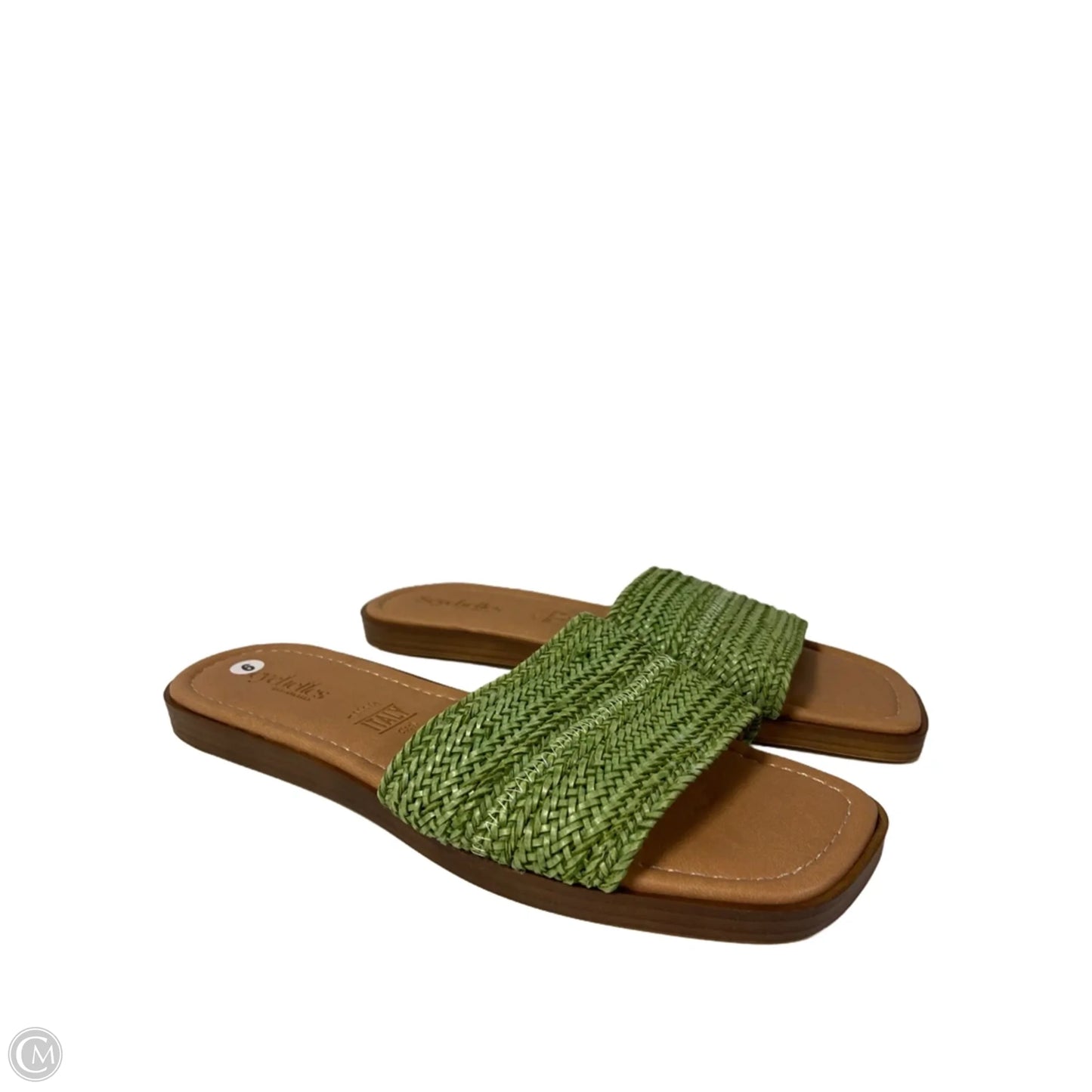 Sandals Flats By Seychelles In Green, Size: 9