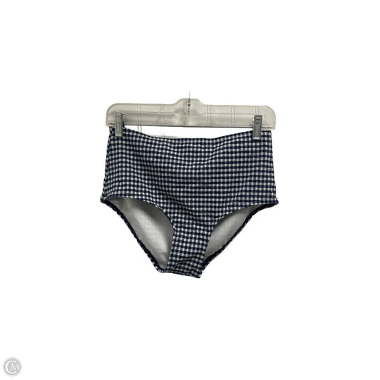 Swimsuit Bottom By Loft In Striped Pattern, Size: M