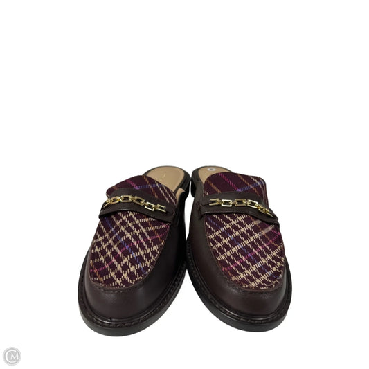 Shoes Flats By Ann Taylor In Purple, Size: 8