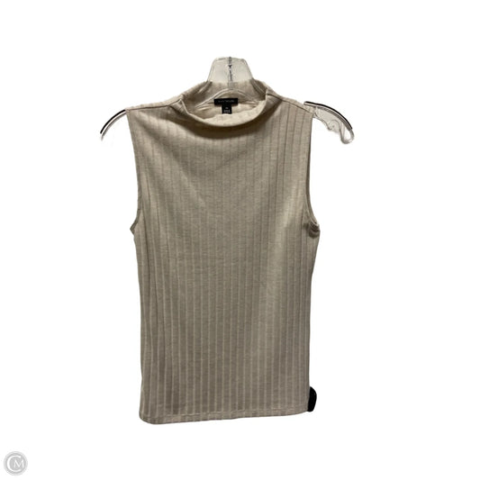 Top Sleeveless By Ann Taylor In Grey, Size: Xs