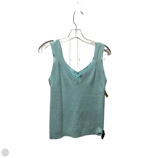 Top Sleeveless By Ann Taylor In Blue, Size: Xs