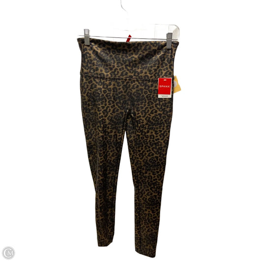 Pants Leggings By Spanx In Animal Print, Size: L