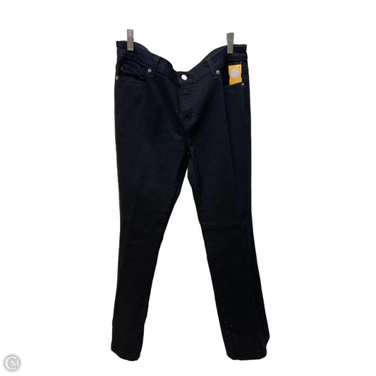 Jeans Boot Cut By Michael By Michael Kors In Blue Denim, Size: 10