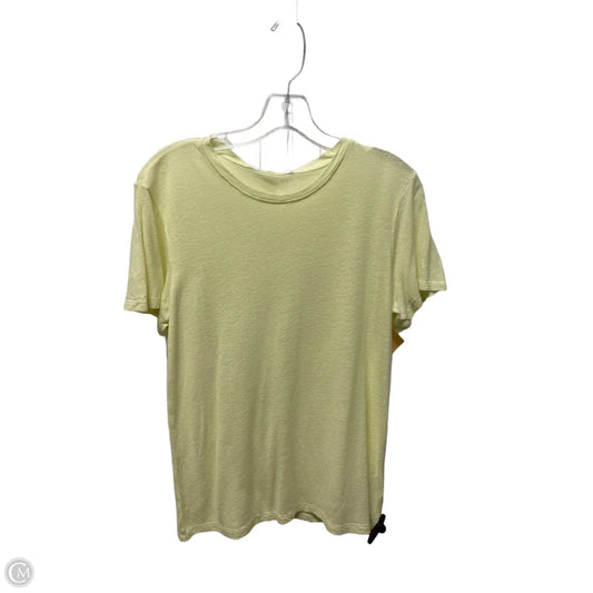 Top Short Sleeve By Athleta In Green, Size: S