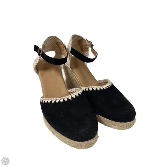 Shoes Heels Wedge By Clothes Mentor In Beige, Size: 8.5