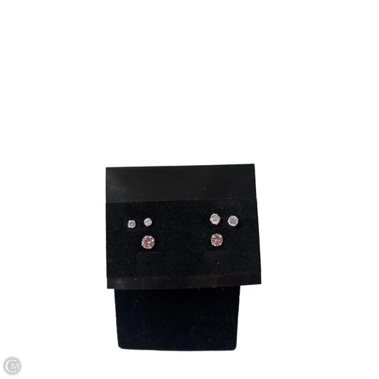 Earrings Sterling Silver By Claires, Size: 03 Piece Set