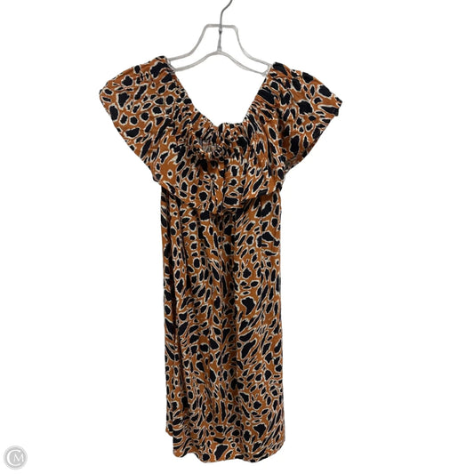 Top Sleeveless By Primark In Black & Orange, Size: Xs