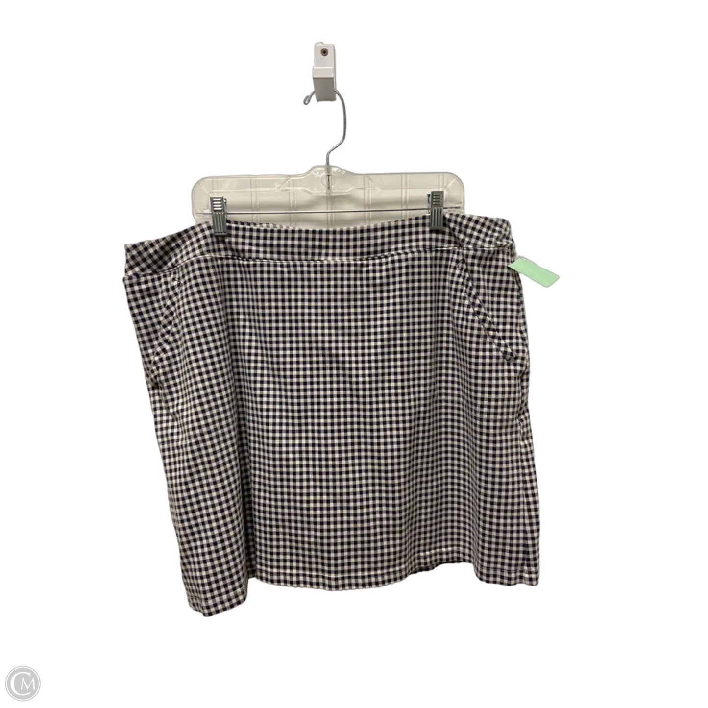 Skort By Talbots In Plaid Pattern, Size: 3x
