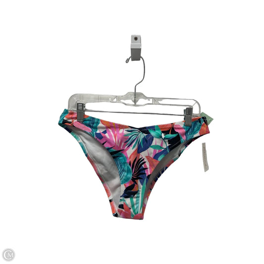 Swimsuit Bottom By Clothes Mentor In Multi-colored, Size: L