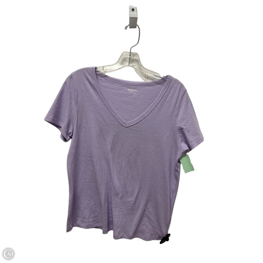 Top Short Sleeve By Old Navy In Purple, Size: Xs