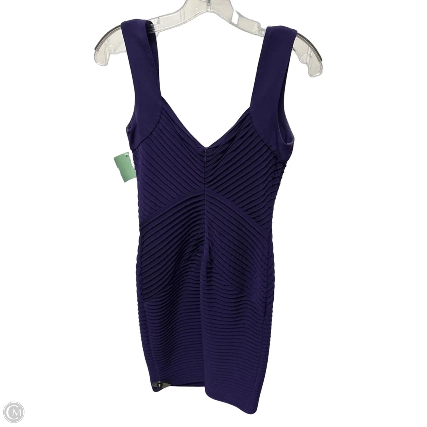 Dress Party Midi By Calvin Klein In Purple, Size: Xs