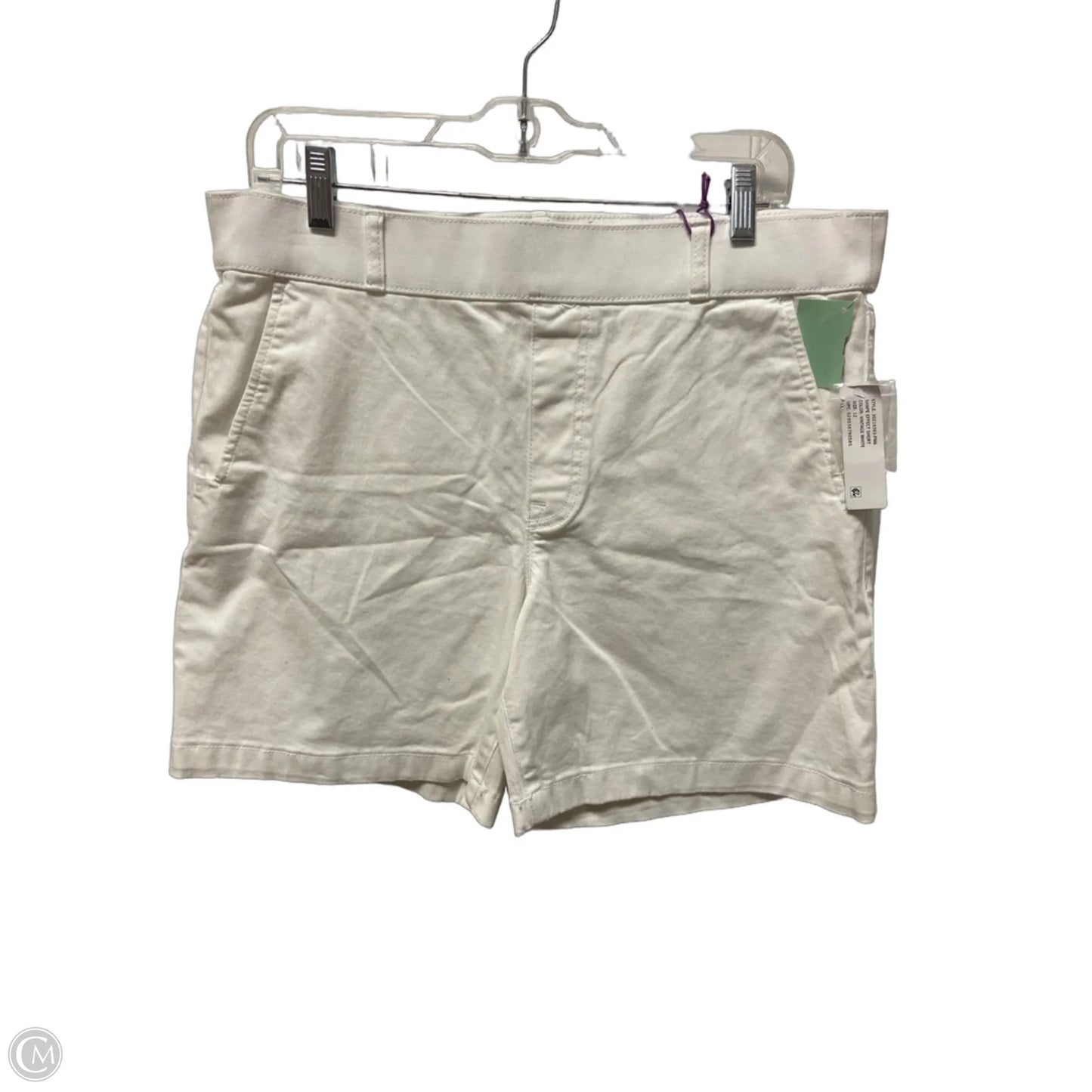 Shorts By Gloria Vanderbilt In White, Size: 12