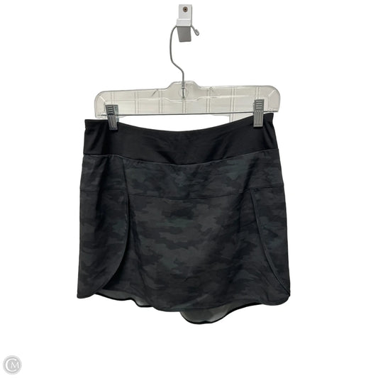 Athletic Skort By Kyodan In Camouflage Print, Size: M