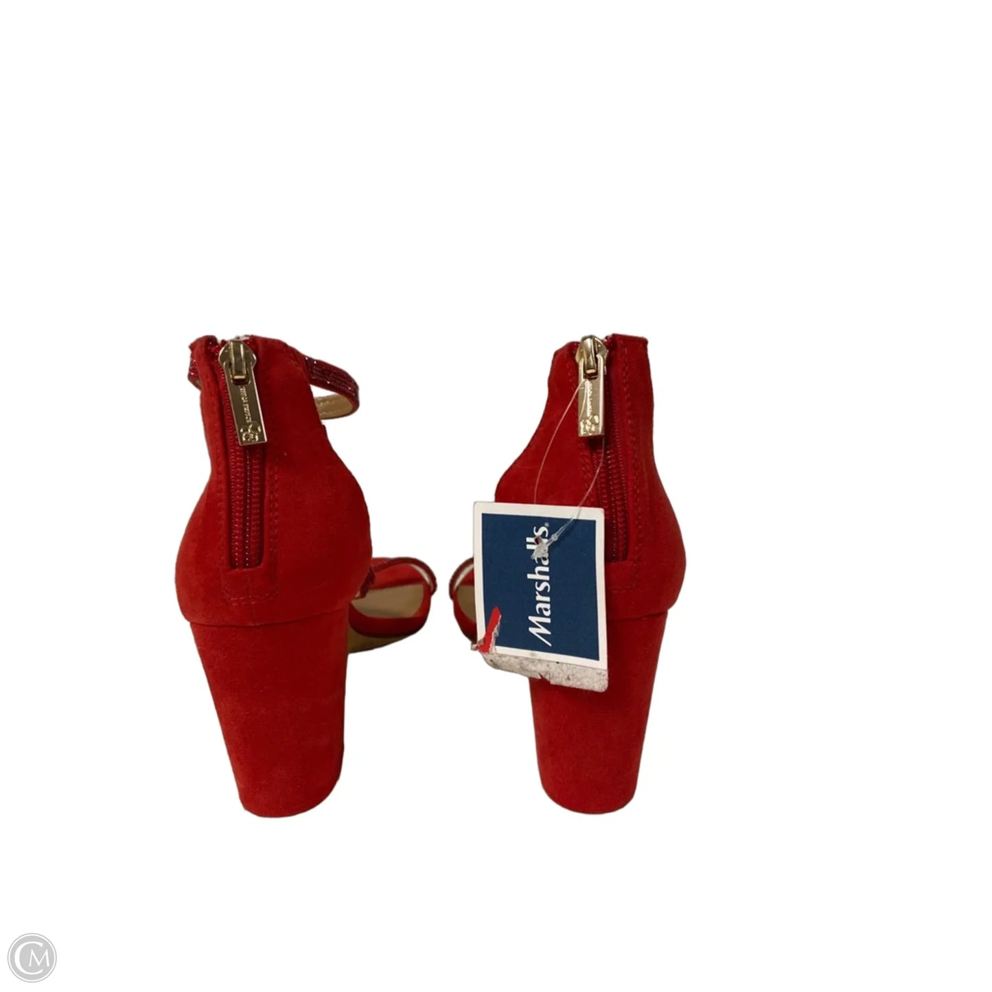 Shoes Heels Block By Jessica Simpson In Red, Size: 7.5