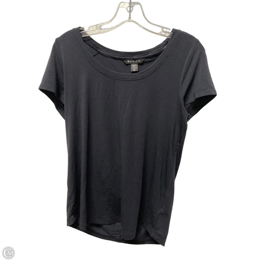 Top Short Sleeve By Athleta In Black, Size: Xs