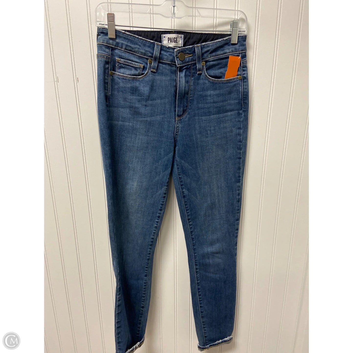 Jeans Skinny By Paige In Blue Denim, Size: 2