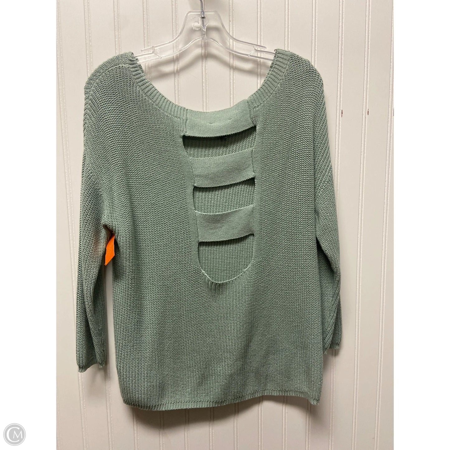 Sweater By Express In Green, Size: M