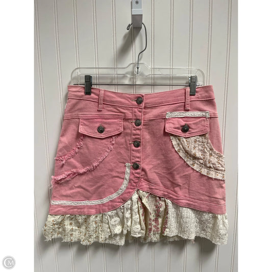 Skirt Mini & Short By Pol In Pink, Size: 10