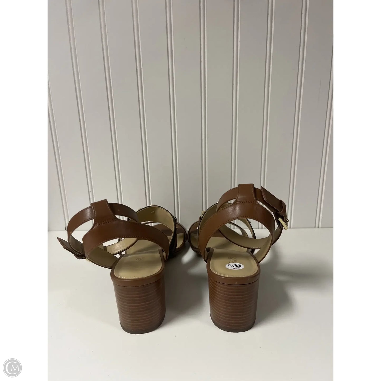 Shoes Heels Block By Michael By Michael Kors In Brown, Size: 9.5