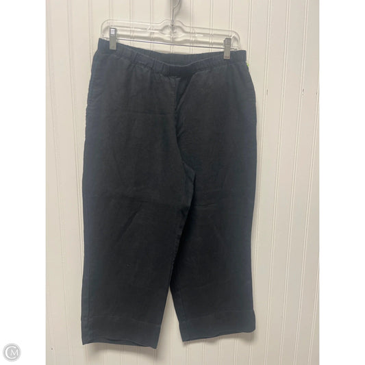 Pants Linen By J. Jill In Black, Size: 4