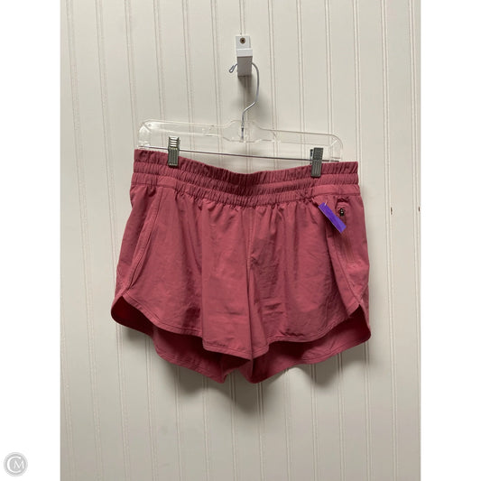 Athletic Shorts By Lululemon In Pink, Size: L