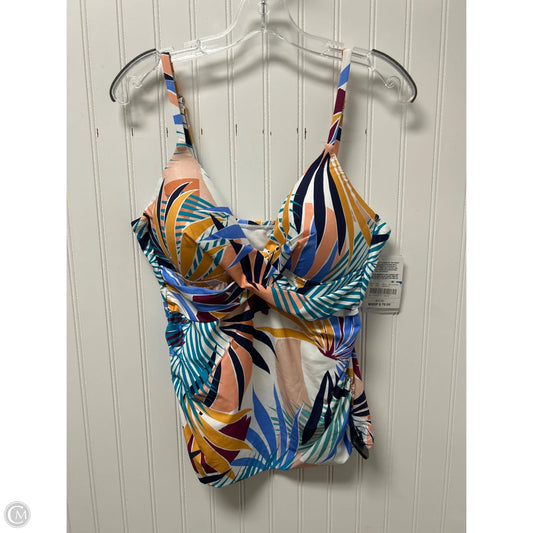 Swimsuit Top By Cmc In Multi-colored, Size: Xl