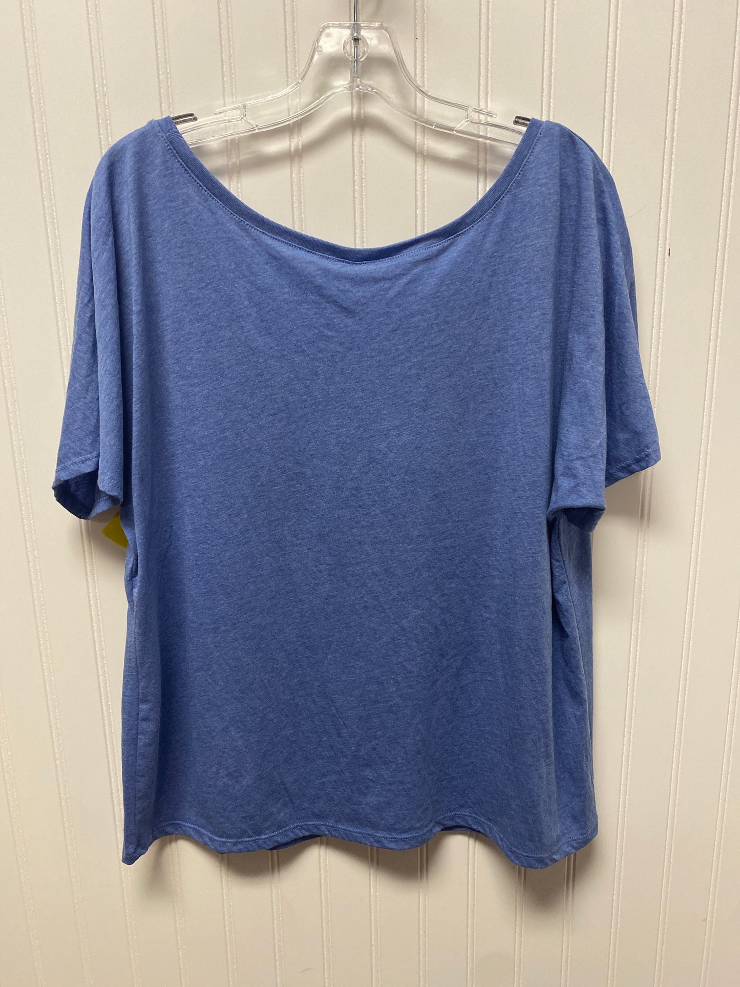 Top Short Sleeve By Clothes Mentor In Blue, Size: M