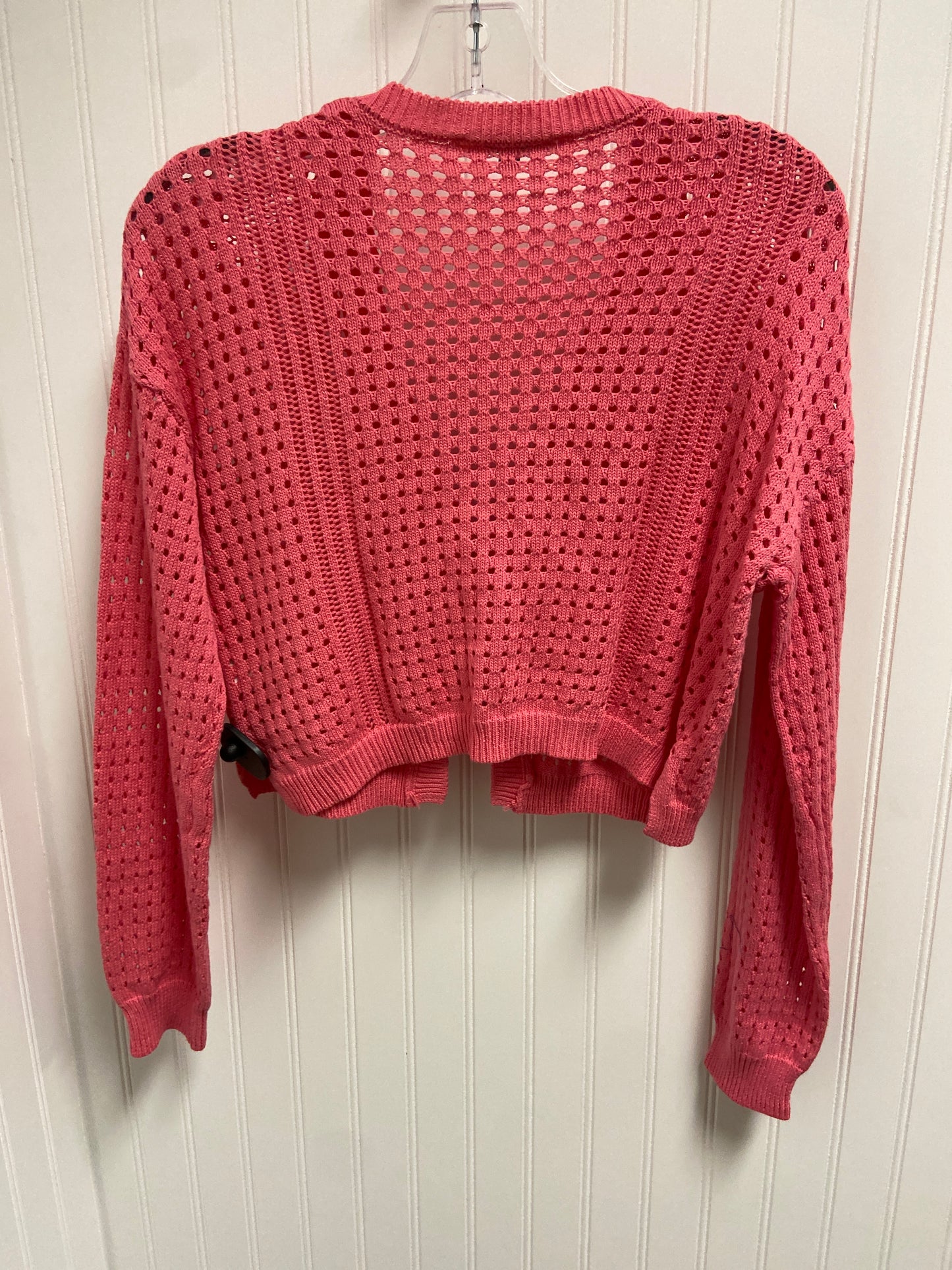 Cardigan By C And C In Pink, Size: M