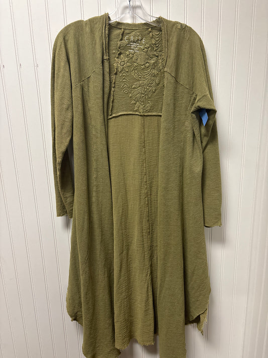 Cardigan By Clothes Mentor In Green, Size: S