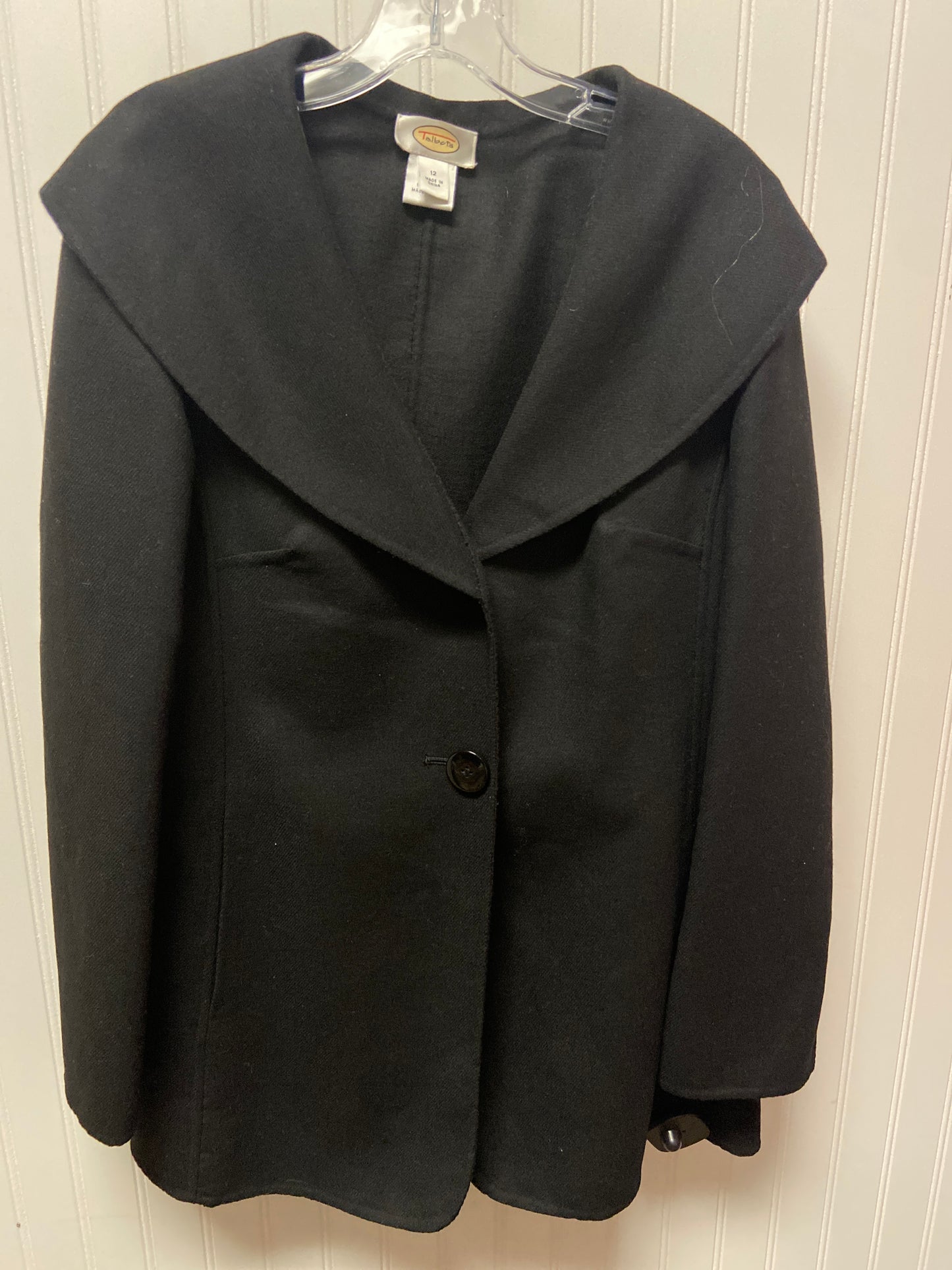 Jacket Other By Talbots In Black, Size: L