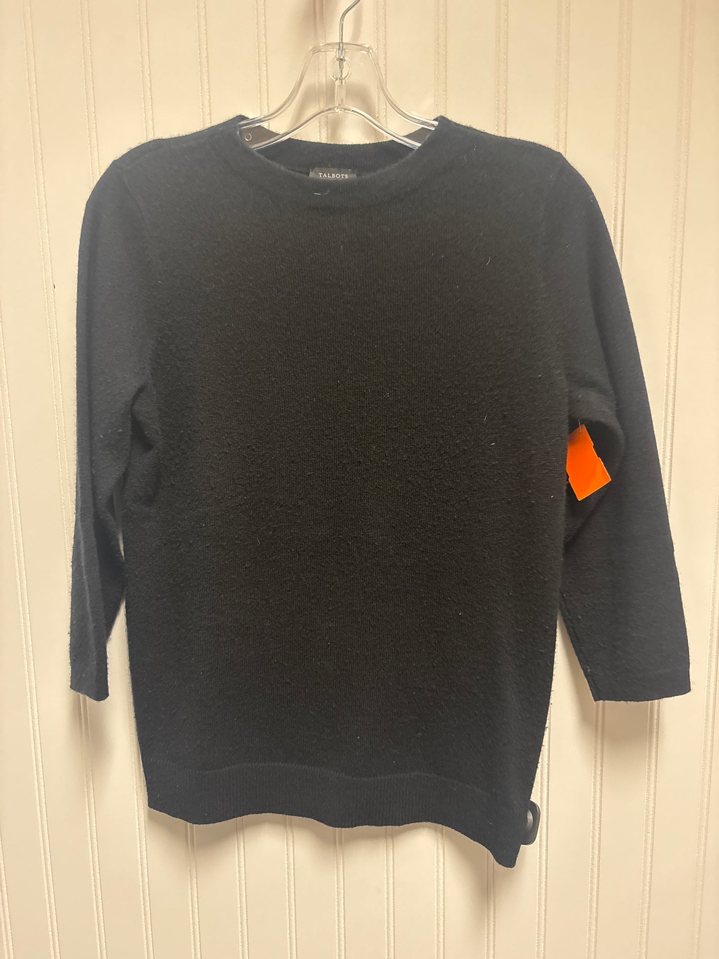 Sweater By Talbots In Black, Size: S