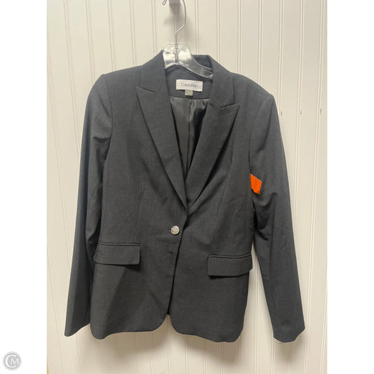 Jacket Other By Calvin Klein In Grey, Size: S