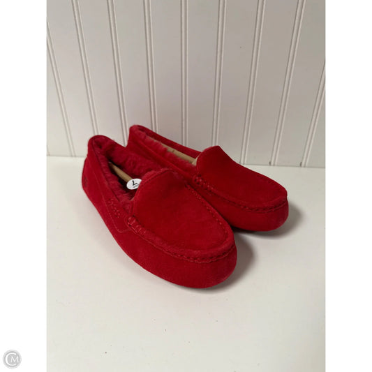 Shoes Designer By Ugg In Red, Size: 7
