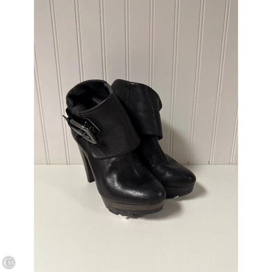 Boots Designer By Coach In Black, Size: 6