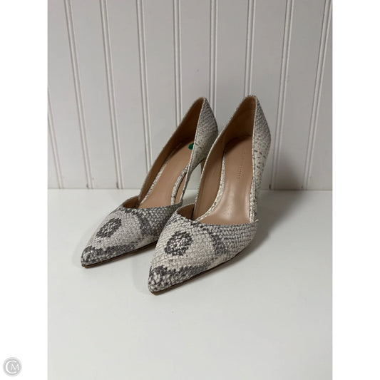 Shoes Designer By Diane Von Furstenberg In Snakeskin Print, Size: 5.5