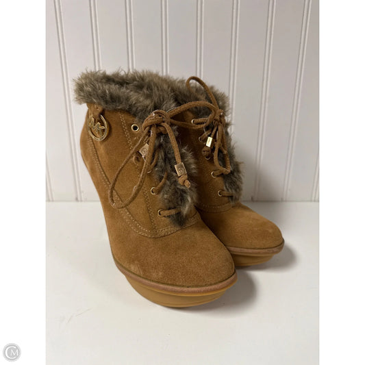 Boots Designer By Michael Kors In Tan, Size: 6