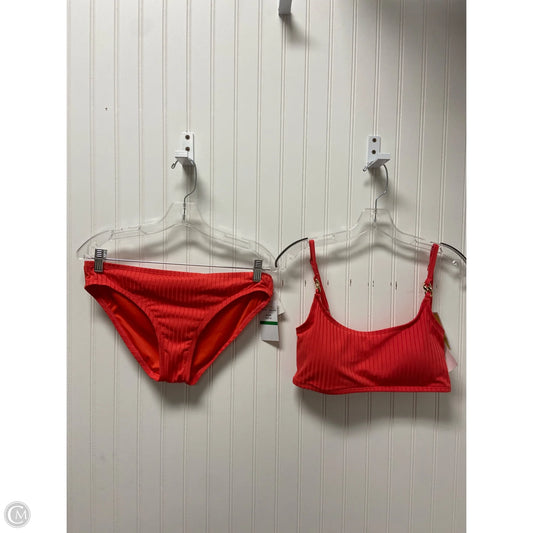 Swimsuit 2pc By Michael By Michael Kors In Red, Size: L