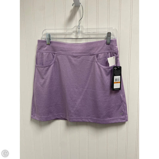 Athletic Skort By Callaway In Purple, Size: Sp
