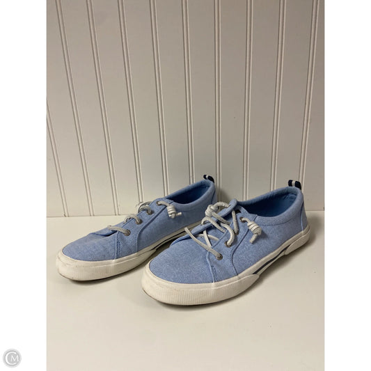 Shoes Sneakers By Sperry In Blue, Size: 10