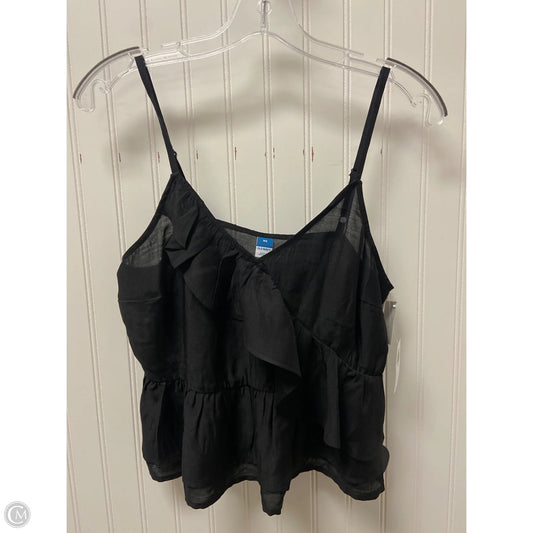 Top Sleeveless By Old Navy In Black, Size: Xs