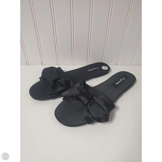 Sandals Flats By Zigi Soho In Black, Size: 7.5