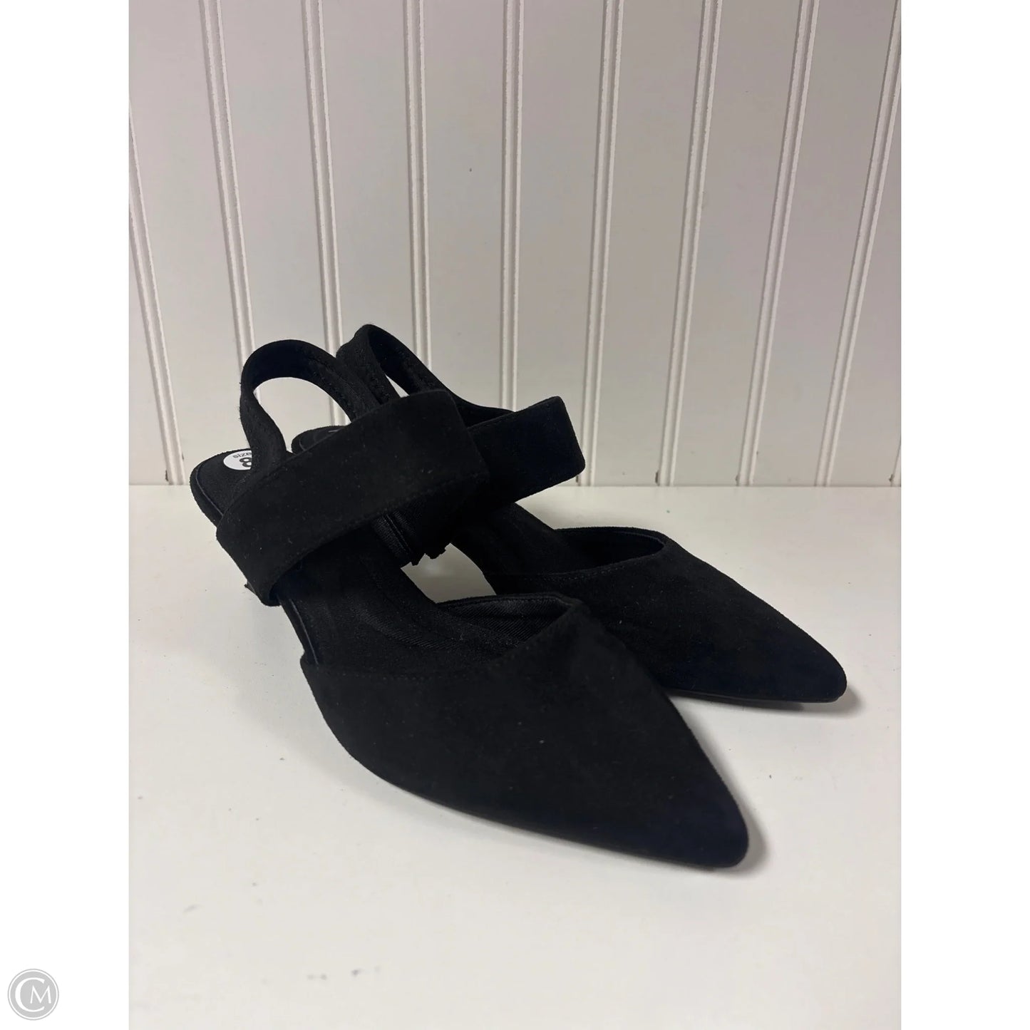 Shoes Heels Kitten By Anne Klein In Black, Size: 8