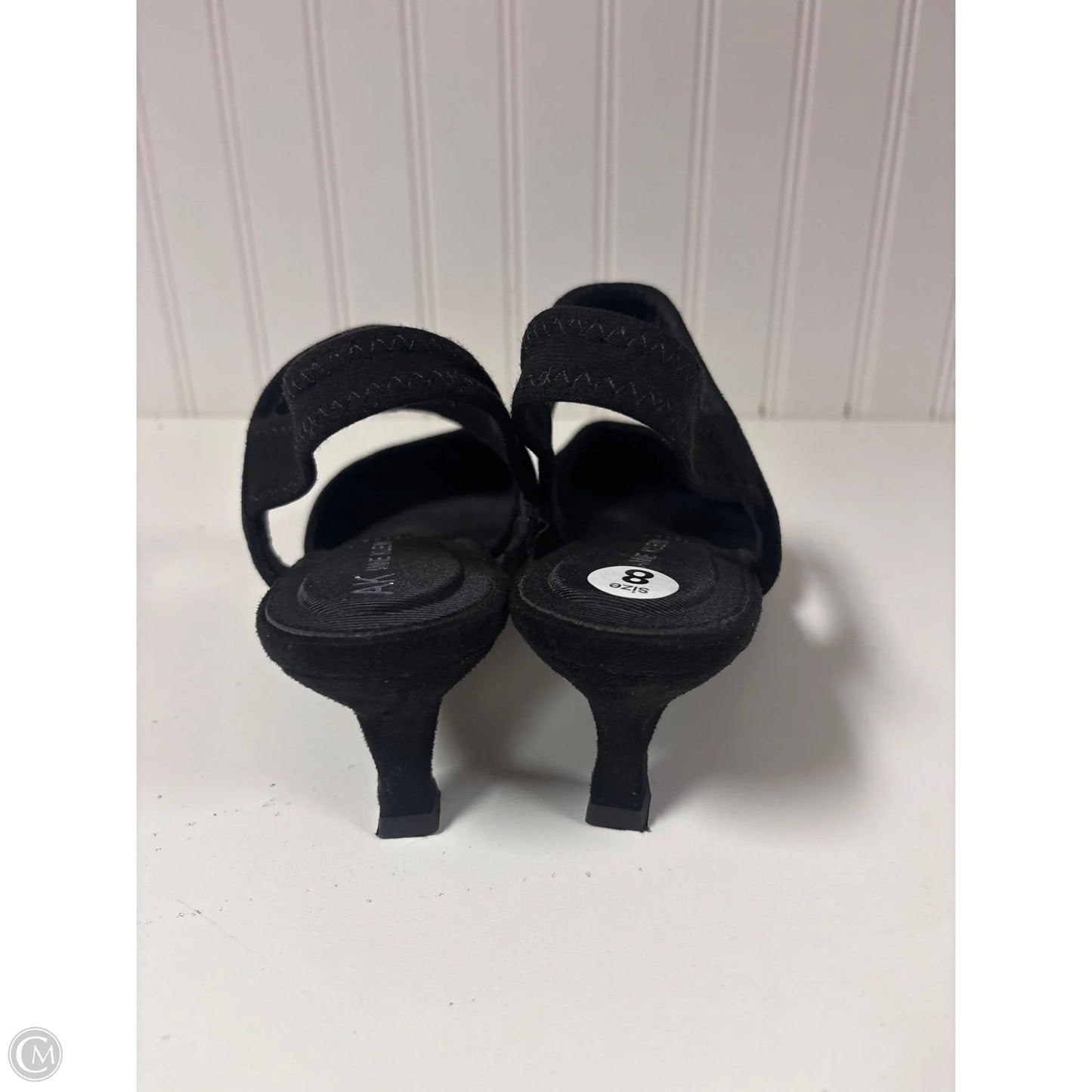 Shoes Heels Kitten By Anne Klein In Black, Size: 8