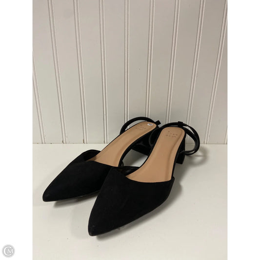 Shoes Heels Block By A New Day In Black, Size: 10