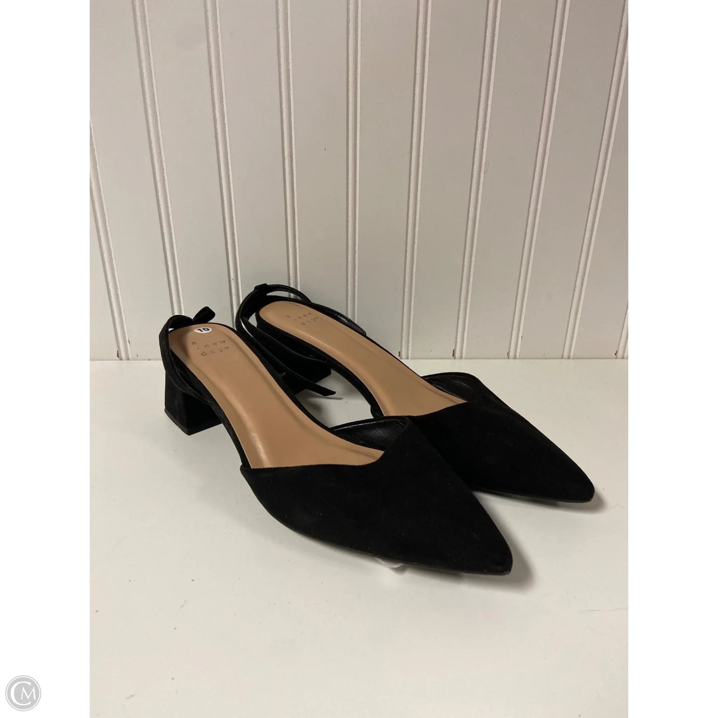 Shoes Heels Block By A New Day In Black, Size: 10