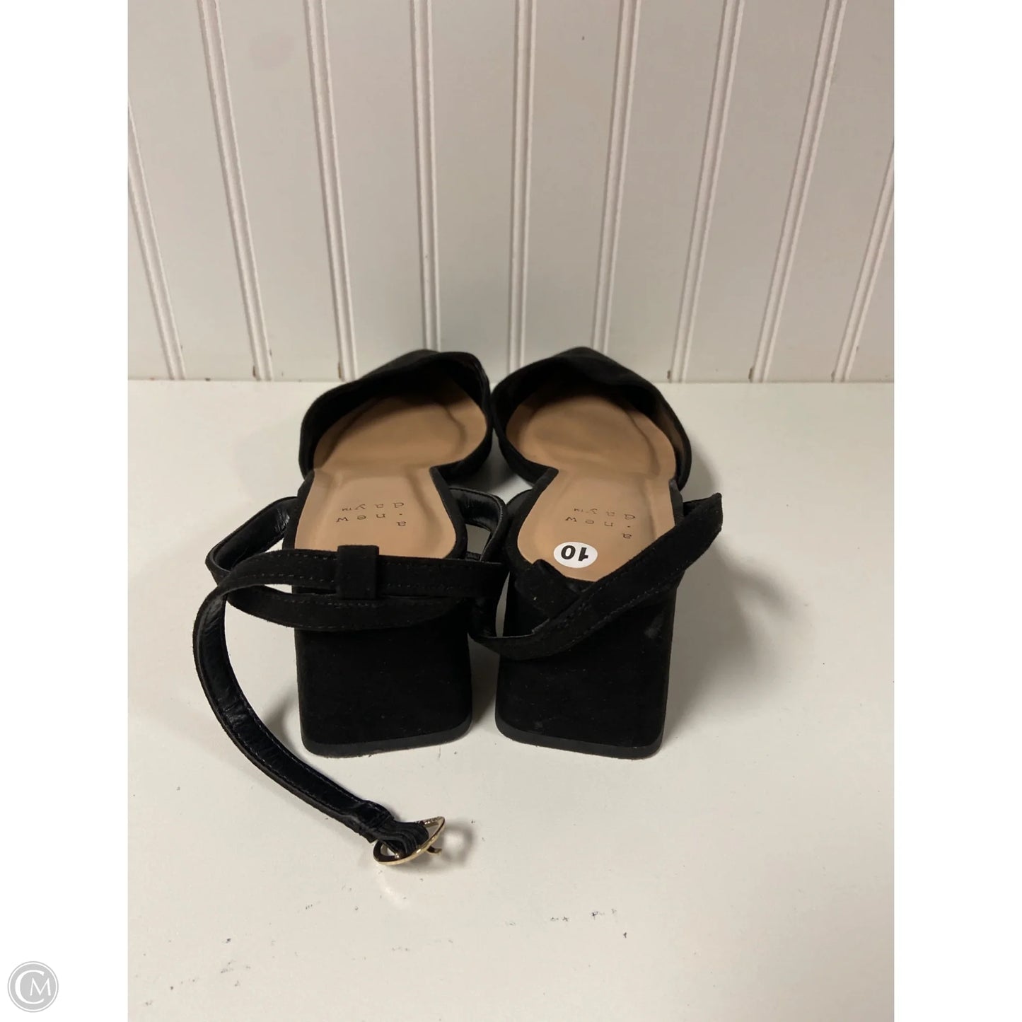 Shoes Heels Block By A New Day In Black, Size: 10