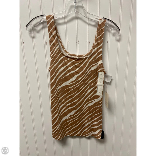 Tank Top By A New Day In Zebra Print, Size: M