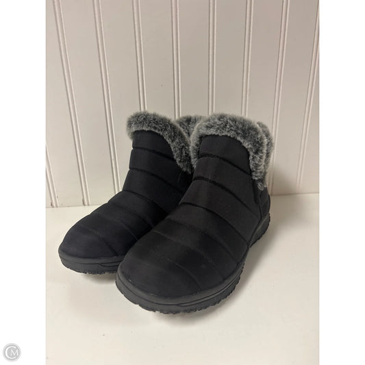 Boots Ankle Flats By Clothes Mentor In Black, Size: 6